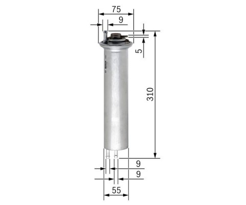 YAKIT FILTRESI BMW M54 M60 M62 E38 E39 E53