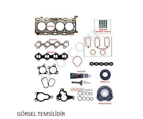 FULL TAKIM SKC TEFLON KÇLİ SKC METAL KARTRLİ FLUENCE-CLIO III-MGN III 1.5DCI K9K 732-734-764-832-780