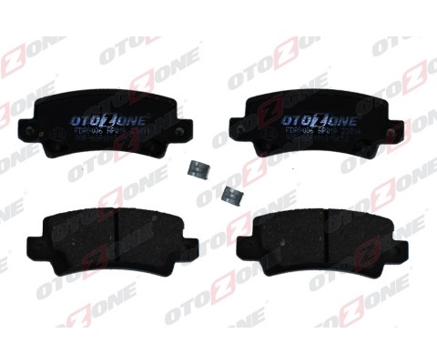 ARKA FREN BALATA TOYOTA COROLLA 1.4L 1.6L 4ZZ-FE 3ZZ-FE ZZE120 ZZE121 VVTi 02-06 / 1.4L 1NDTV NDE120 04-06