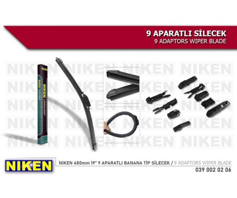 SİLECEK 480mm 9 APARATLI MUZ BANANA TİP