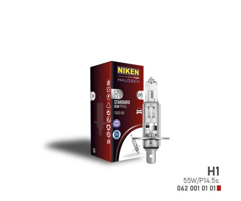 NIKEN H1 55W HALOJEN AMPUL P14.5s 12V