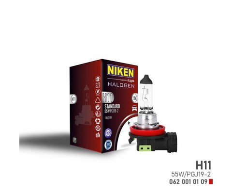 NIKEN H11 55W HALOJEN AMPUL PGJ19-2 12V 64211