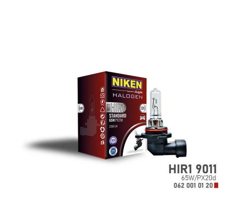 NIKEN 9011 HIR1 65W HALOJEN AMPUL PX20d 12V