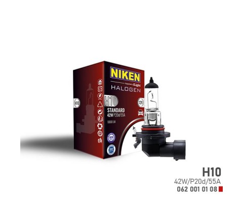 NIKEN H10 55W HALOJEN AMPUL P20d/55A 12V