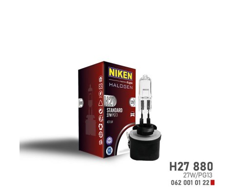 NIKEN H27W/1 880 27W HALOJEN AMPUL PG13 12V