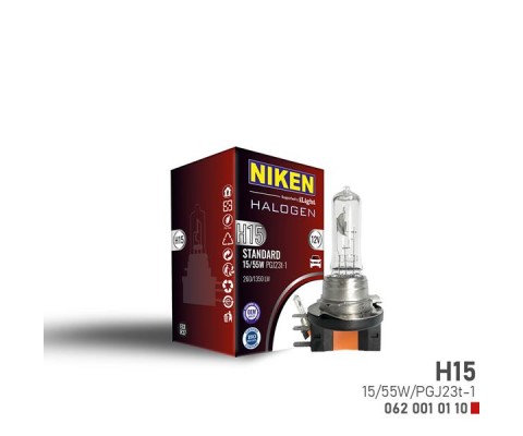 NIKEN H15 15W/55W HALOJEN AMPUL PGJ23t-1 12V