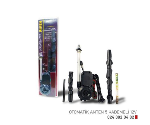 OTOMATİK ANTEN 5 KADEMELİ 12V