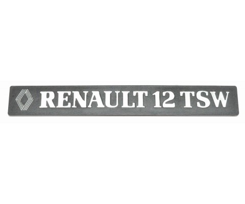 ARKA YAZI RENAULT 12 TSW R12