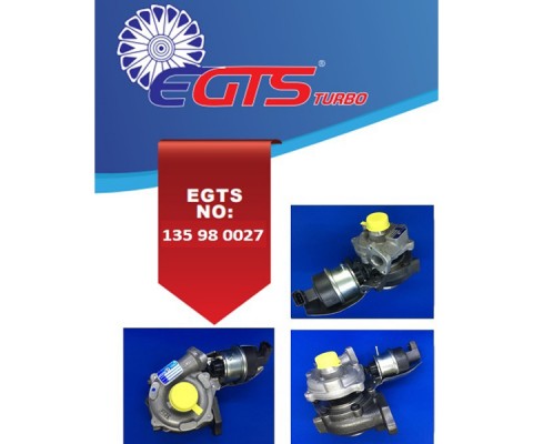 TURBO KOMPLE ASTRA J-CORSA D-MERIVA B-COMBO D-PALIO-ALBEA 1.3 MJTD-CDTI Start/Stop Teknolojisi