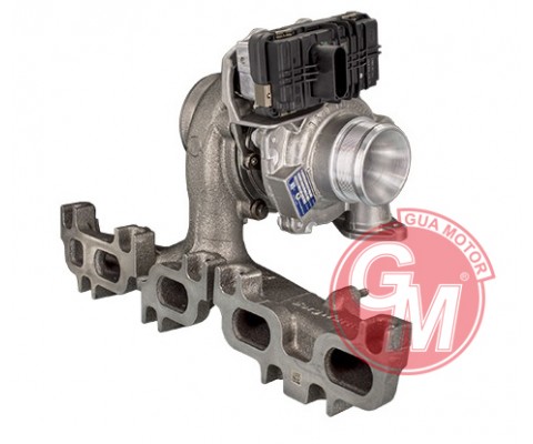 x 55266228-TURBO KOMPLE MANİFOLDLU EGEA 1.6 MTJ Euro6 54389700008