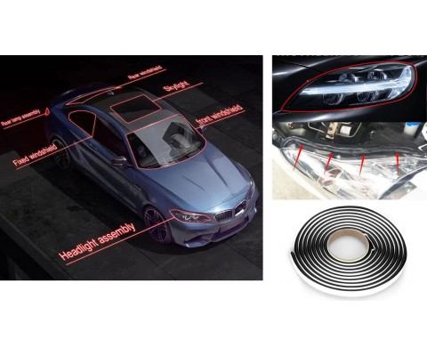 SIZDIRMAZLIK CONTASI FAR-STOP-CAM-KAPI VS. KAUÇUK ÜNİVERSAL TÜM ARAÇLAR 5 METRE