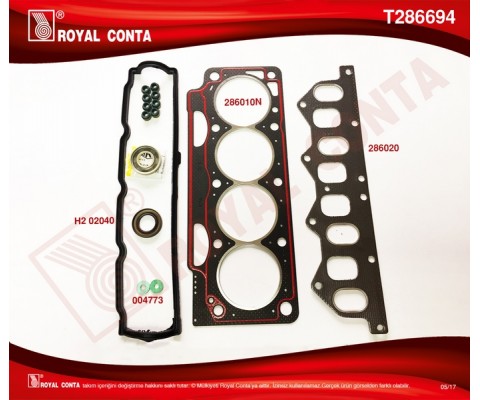 ÜST TAKIM CONTA CLIO I 91 1.8 LAGUNA-MEGANE I 95 1.8-2.0 F3P 710/F3P 714 SKT KEÇELİ