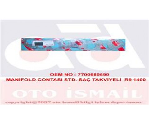 MANİFOLD CONTASI STD. SAÇ TAKVİYELİ R9 1400