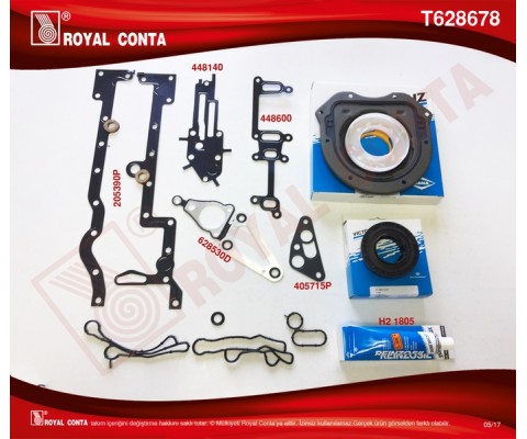 ALT TAKIM CONTA REINZ KEÇELİ TRANSIT V348 11 14 V363 14 RANGER 12 2.2TDCI 155PS EURO5 A.CEKER