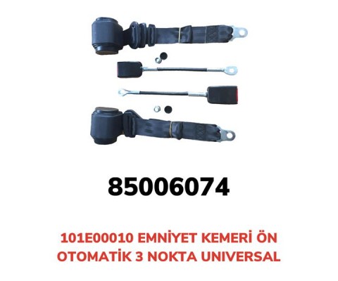 EMNİYET KEMERİ ÖN 3 NOKTA OTOMATİK UNIVERSAL