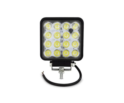 ÇALIŞMA LAMBASI 16 LED KARE 12-24V 25MM