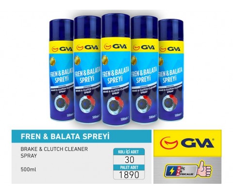 FREN BALATA SPREYİ 500 ml. Koli 30 Ad