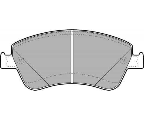 ÖN BALATA TOYOTA AURIS-COROLLA 1.4D-1.4 VVTI-1.6 VVTI-2.0D-4D-2.2D 07 D4D GDB3481