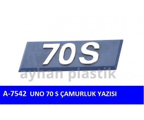 ARKA YAZI 70 S UNO