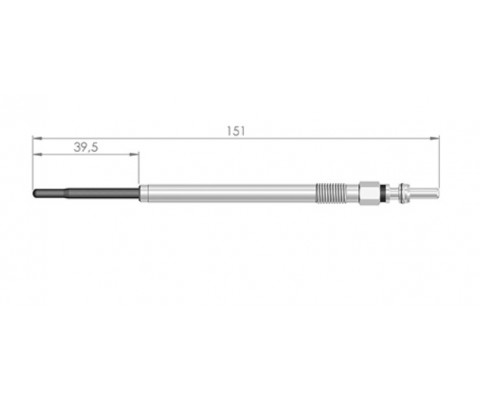 KIZDIRMA BUJİSİ TOYOTA HILUX VIII PICK-UP 2.4 D-2.8 D LAND CRUISER PRADO 2.8 D-4D