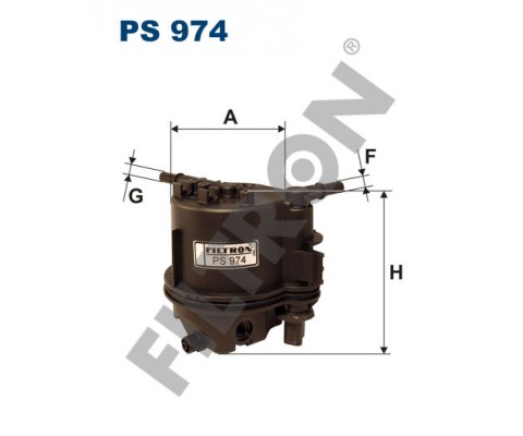 YAKIT FİLTRESİ BIPPER-NEMO-P307-P207-P206-C3-C2 1.4 HDI-FUSION-FIESTA 1.4TDCI