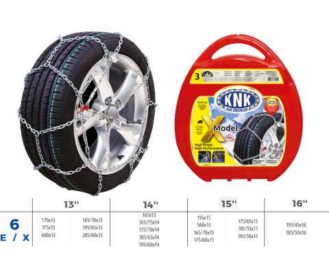 PATİNAJ ZİNCİRİ TAKMATİK ÇAPRAZ 13-14-15-16 JANT ZİNCİR EBATLARI İÇİN RESİME BAKINIZ