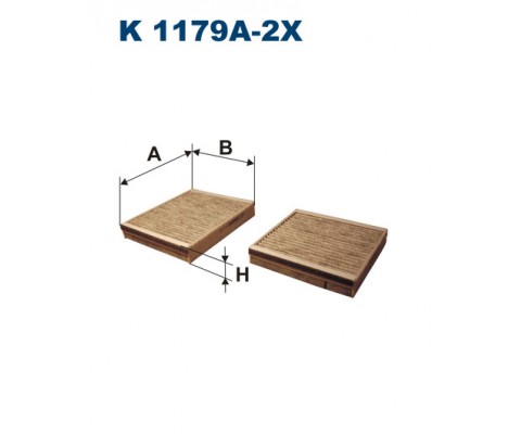 POLEN FİLTRESİ P207 1.4-1.4HDI-1.6HDI-1.4 16V-1.6 16V 06 C3 II 1.4-1.4HDI-1.6HDI 09 KARBONLU