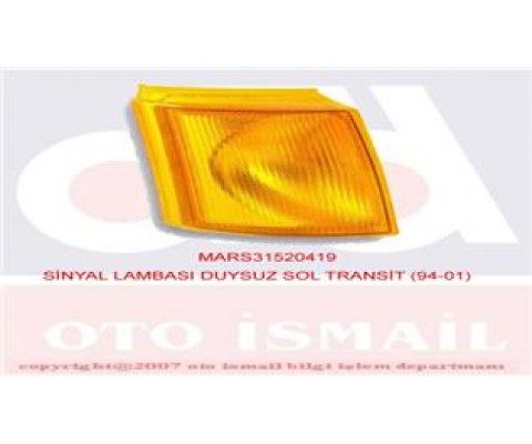 SİNYAL LAMBASI DUYSUZ SOL TRANSİT 94-01