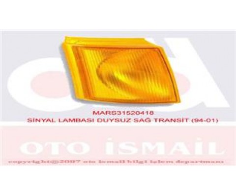 SİNYAL LAMBASI DUYSUZ SAĞ TRANSİT 94-01