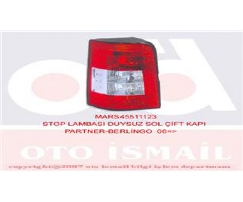 STOP LAMBASI DUYSUZ SOL ÇİFT KAPI PARTNER-BERLINGO 06