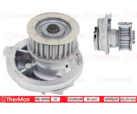 x DEVİRDAİM ASTRA F-G-VECTRA A-B-OMEGA B-KADETT E-CALIBRA A 1.8i 16V-1.7D-2.0i 16V T 1334041