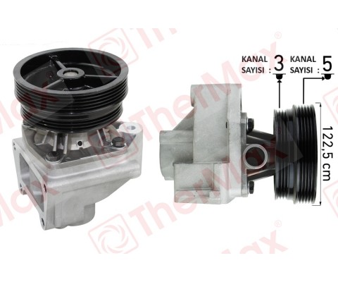 DEVİRDAİM ALT KARTER KOMPLE BRAVO-BRAVA 96-01 DOBLO 01 MAREA 99-02 PALIO 96 1.6 16V PA629