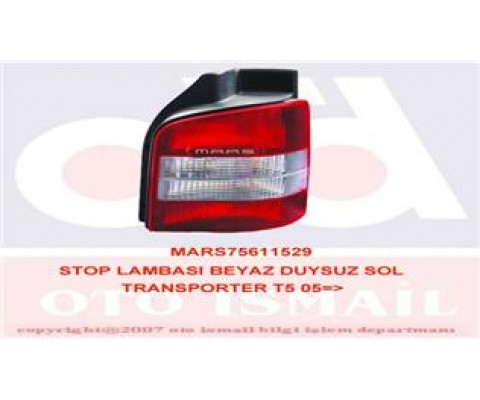 STOP LAMBASI BEYAZ DUYSUZ SOL TRANSPORTER T5 05