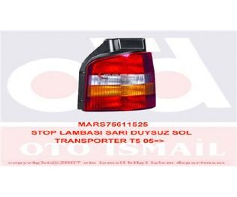 STOP LAMBASI SARI DUYSUZ SOL TRANSPORTER T5 05