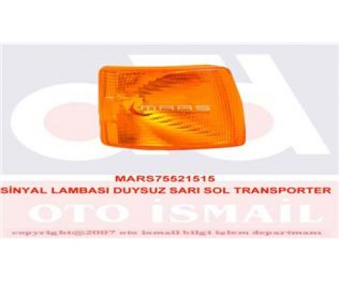 SİNYAL LAMBASI DUYSUZ SARI SOL TRANSPORTER T4 90-96