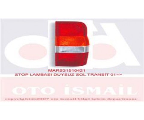 STOP LAMBASI SOL TRANSİT V184 01 06 DUYSUZ