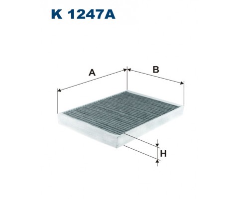 POLEN FİLTRESİ P407-C5-C6 1.6 16V-1.6 HDI-2.0 16V-2.0HDI 09 KARBONLU