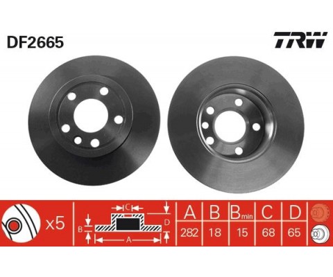 ÖN FREN AYNASI VW TRANSPORTER T4 1.8-1.9D-TD-TDI-2.0-2.4D-2.5TDI 90-97 15 JANT