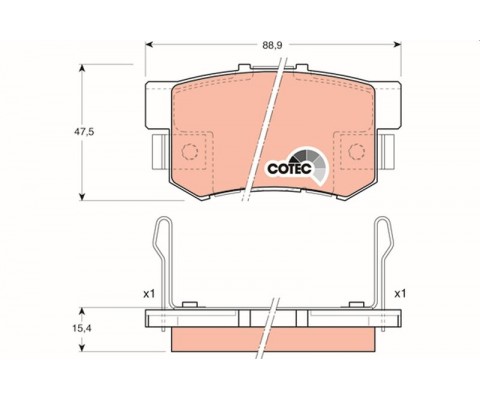 ARKA BALATA CIVIC VII 01-05 - CIVIC VIII 05 ACCORD VII 98-02 - ACCORD VIII 06