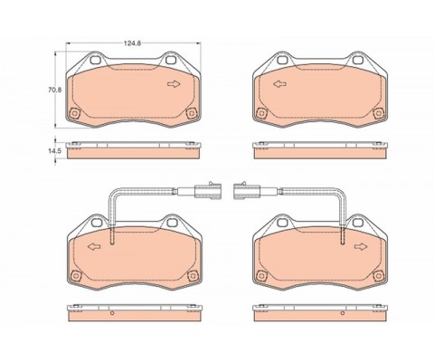 x ÖN BALATA ALFA ROMEO SPIDER 960 1.8 TBİ 13