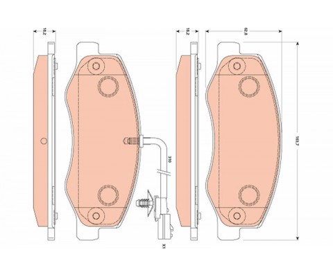 ARKA BALATA MASTER 3-MOVANO B 2.3CDI-CDTİ 10 ÇİFT TEKER -KARSAN JEST