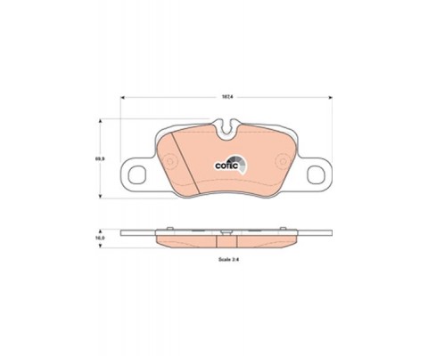 ARKA BALATA PORSCHE 911 2011-2019 PANAMERA 2011 2016