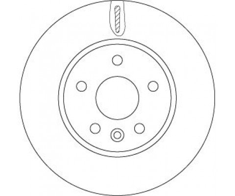 ÖN FREN AYNASI ASTRA K 15 15 İNÇ / 5 DELİK 276x26x5DL HAVALI