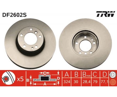 FREN DISKI ON ADET BMW E39 E32 E38 E31