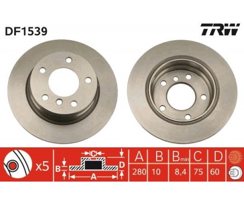 FREN DISKI ARKA BMW E36 91 98 E46 97 05