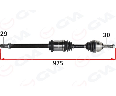 ÖN AKS SAĞ RENAULT KOLEOS HY 2.0 DCI A-T 08-14