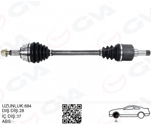 KOMPLE AKS SOL ON PSA 3008 1.5 -1.6 BlueHDI M-T 16- 5008 II 1.5 HDI-1.6 HDI M-T 14- C4 PIC. 1.6 HDI M-T 13- C5 AIRCROSS 1.5 HDI M-T 19-