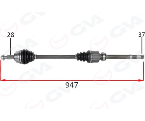 KOMPLE AKS SAĞ ON PSA 3008 1.5 -1.6 BlueHDI M-T 16- 5008 II 1.5 HDI-1.6 HDI M-T 14- C4 PIC. 1.6 HDI M-T 13- C5 AIRCROSS 1.5 HDI M-T 19-