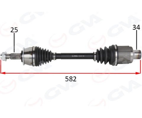 KOMPLE AKS ÖN SAĞ OPEL MOKKA 1.4 A-T-1.6 CDTI A-T/M-T 12- -CHEVROLET TRAX 1.4 A-T 12-14