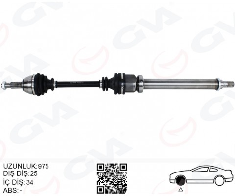 ÖN AKS KOMPLE SAĞ FORD FIESTA 13 1.6 BENZINLI 1.0 ECOBOOST B-MAX 1.6TI